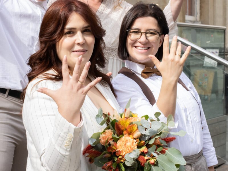 Registry wedding engagement