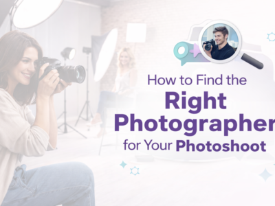 how to find the right photographer for your photoshoot